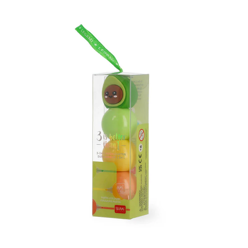 LEGAMI - 3-in-1 Highlighter - Avocado - Image 5