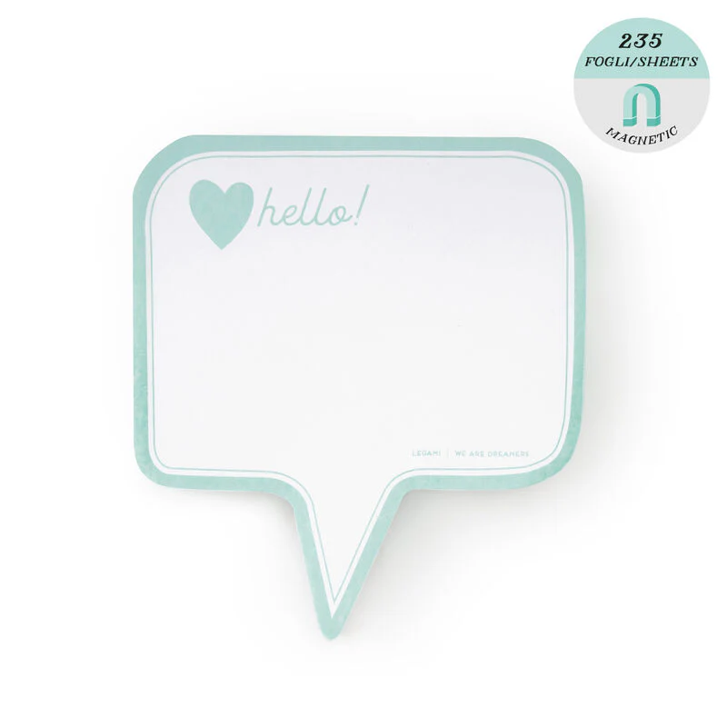 LEGAMI - Chat Bubble Magnetic Notepad