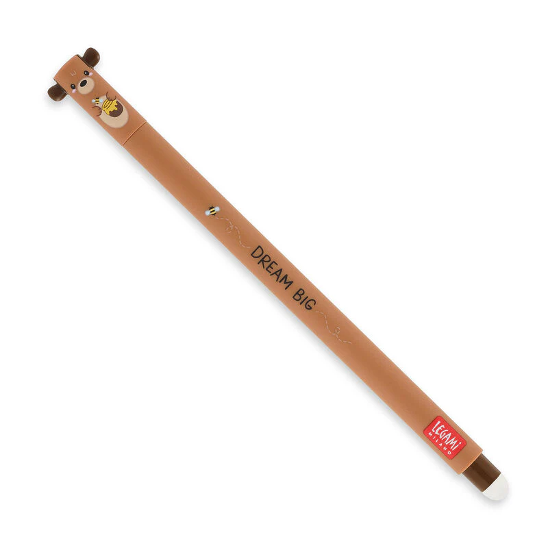 Legami - Erasable Gel Pen - Bear with Honey