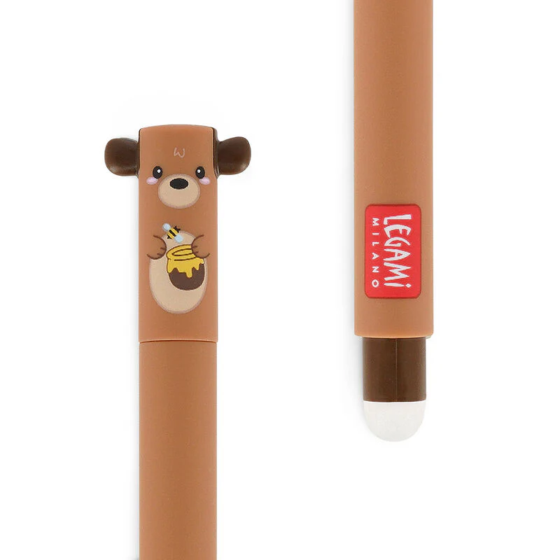 Legami - Erasable Gel Pen - Bear with Honey - Image 3