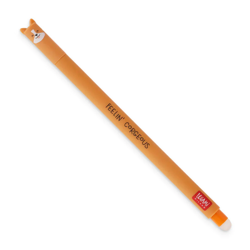 Legami - Erasable Gel Pen - Corgi