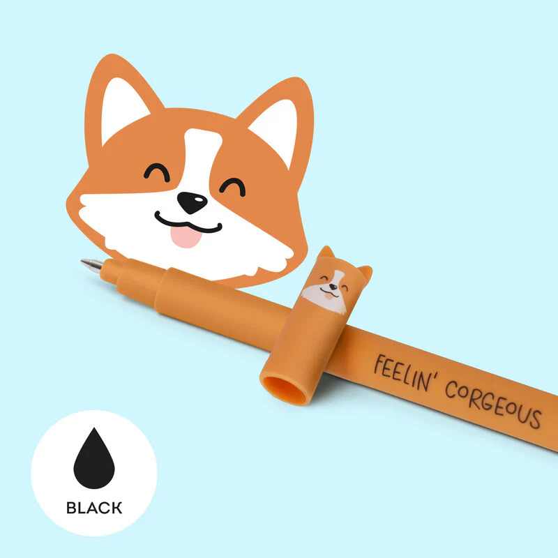 Legami - Erasable Gel Pen - Corgi - Image 2