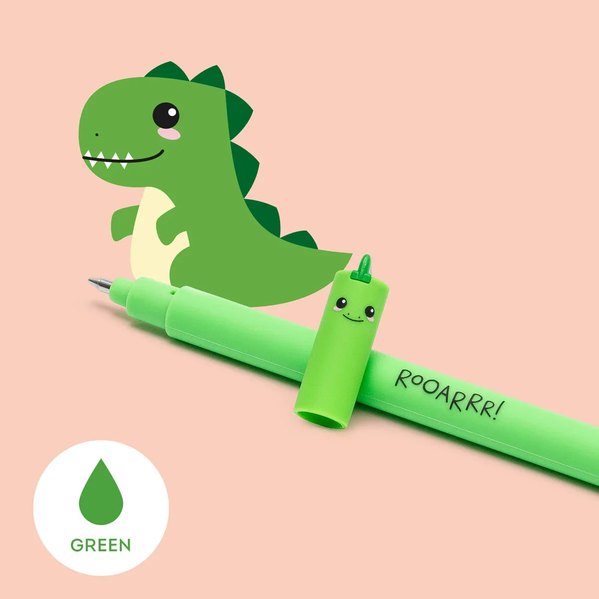Legami - Erasable Gel Pen - Dinosaur - Image 2