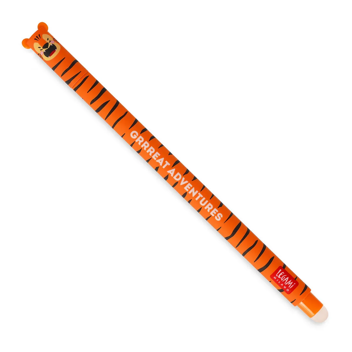 Legami - Erasable Gel Pen -Tiger - Orange Ink