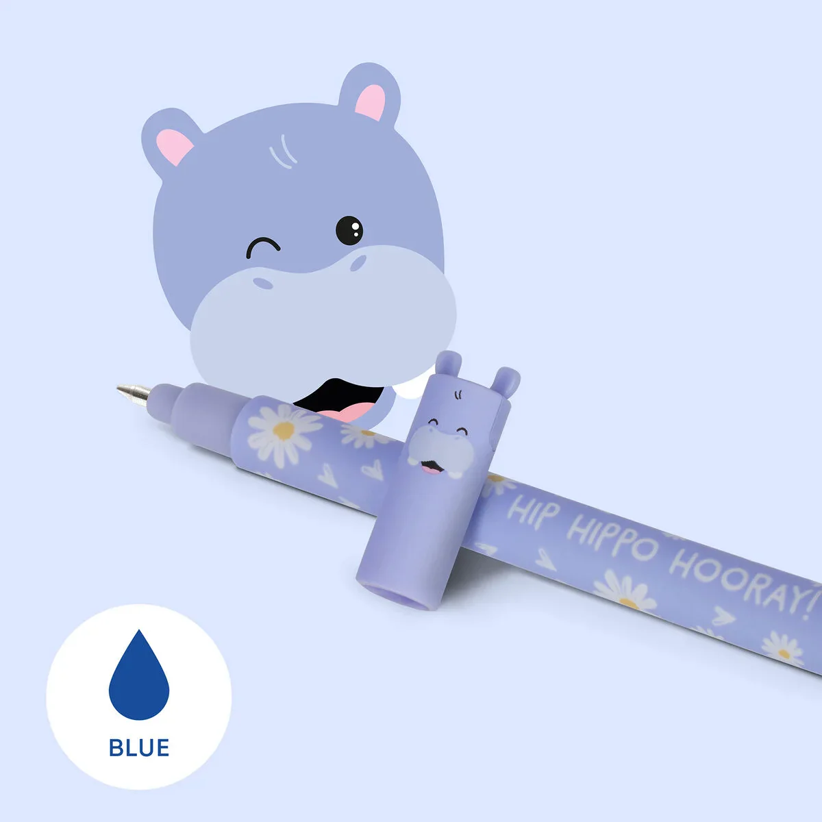 Legami - Erasable Gel Pen - Hippo - Image 2