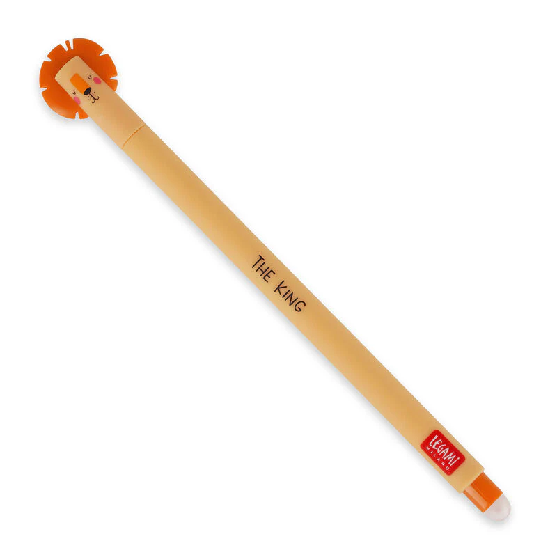 Legami - Erasable Gel Pen - Lion