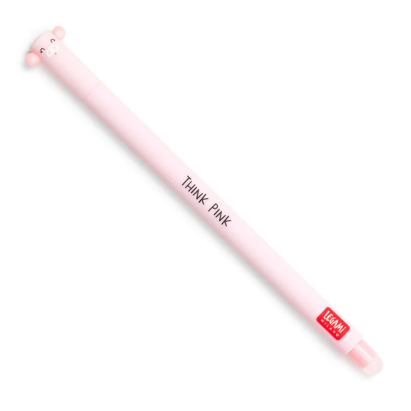 Legami - Erasable Gel Pen - Pig