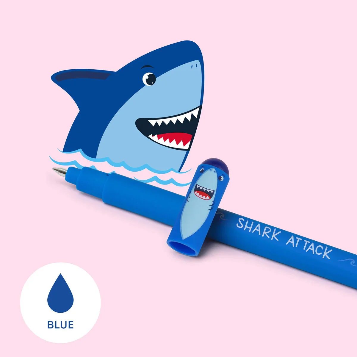 Legami - Erasable Gel Pen - Shark - Image 2