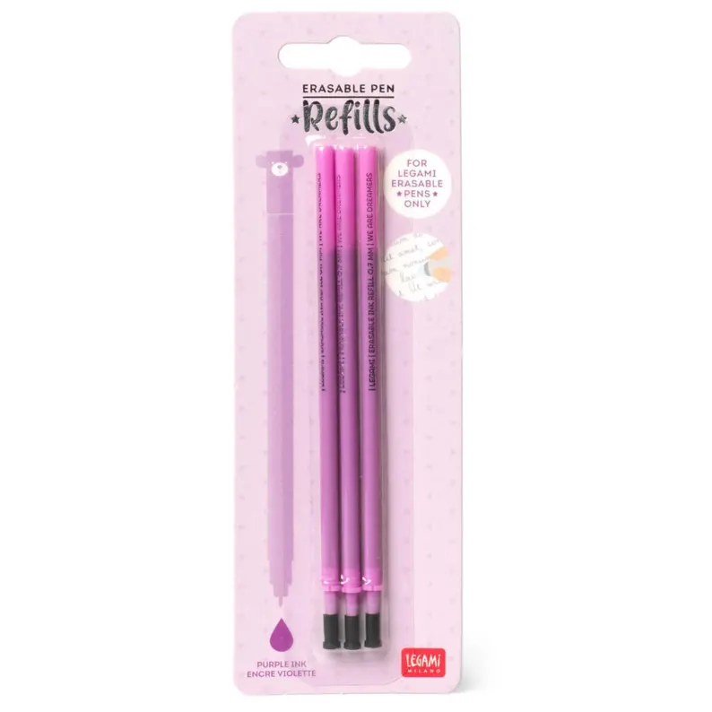 Legami - Erasable Pen Refill 3-Pack - Image 7