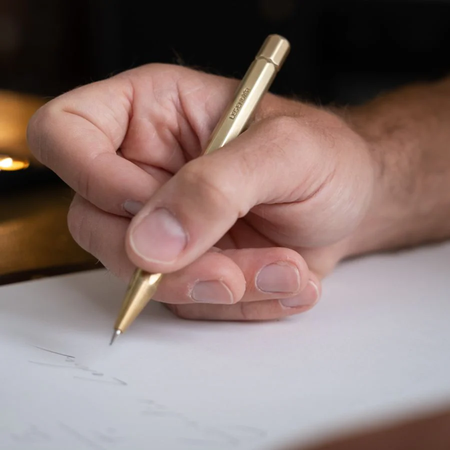 LEGENDAR - Mechanical Pencil - TWYST - Brass - Image 3