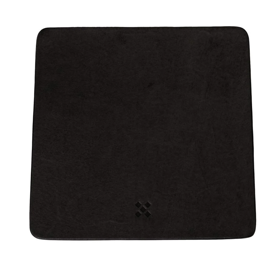 Legendar - Leather Coaster - Set of 4  - DRYNK - Black