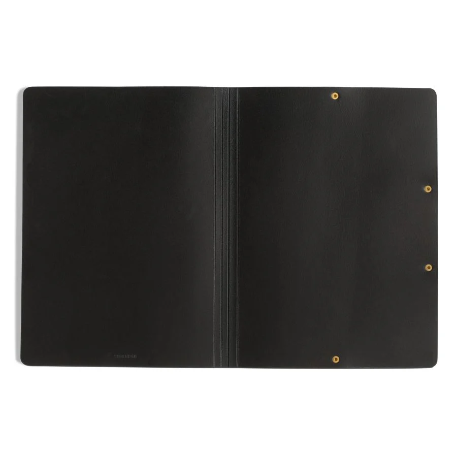 Legendar - Leather Document Folder HYDE - Black - Image 2