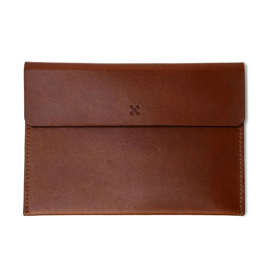 Legendar - Leather Mini Briefcase TRYP - Chesnut