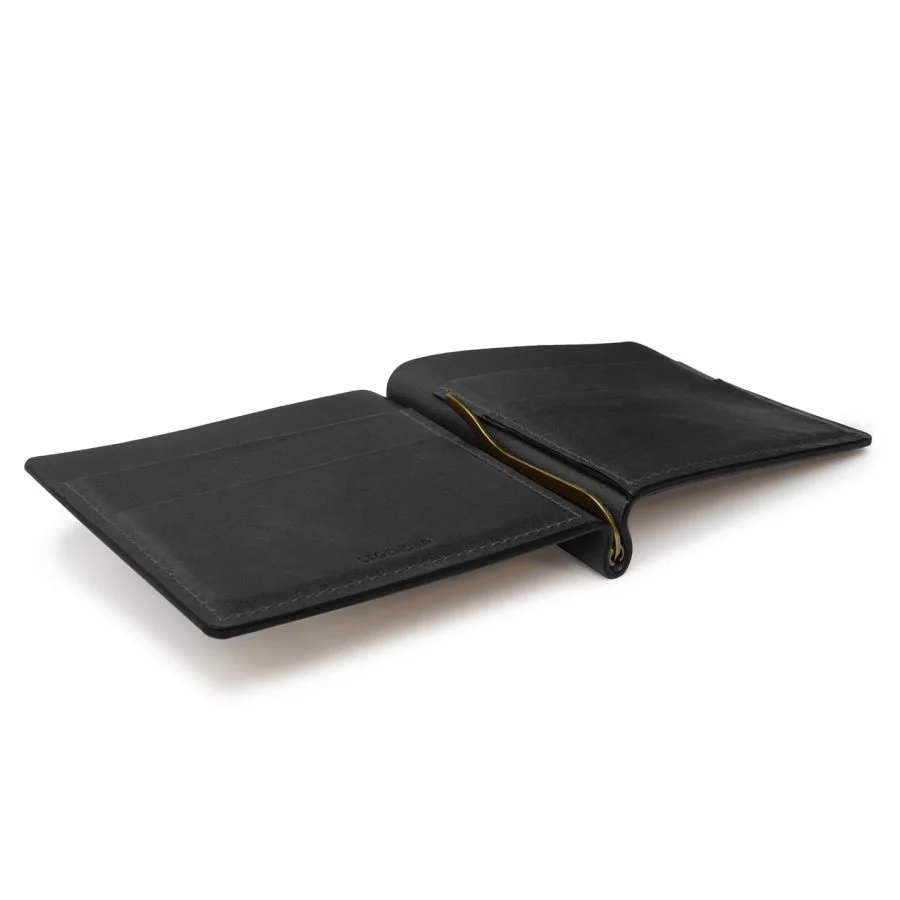 Legendar - Leather Wallet - CLYP - Black - Image 2