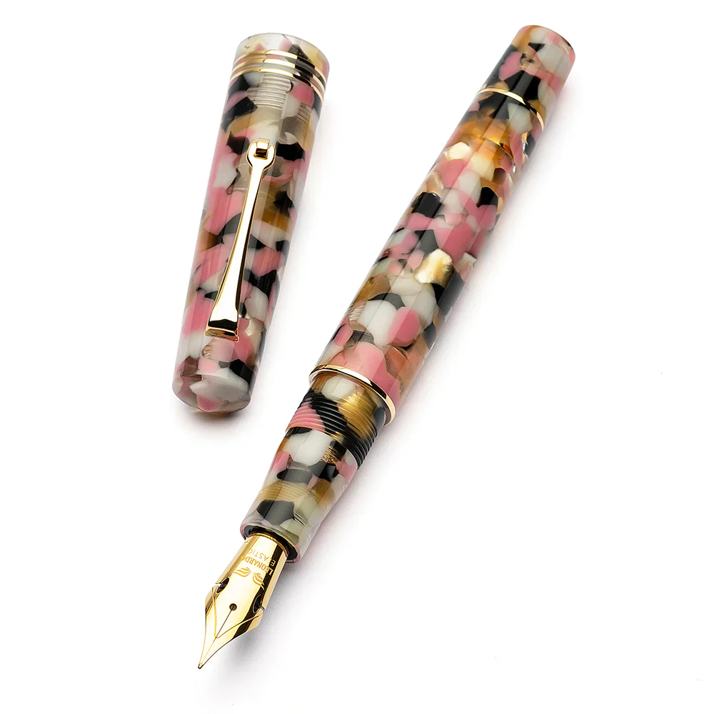 Leonardo Pen - Momento Zero Fountain Pen - Corricella (Gold Trims)
