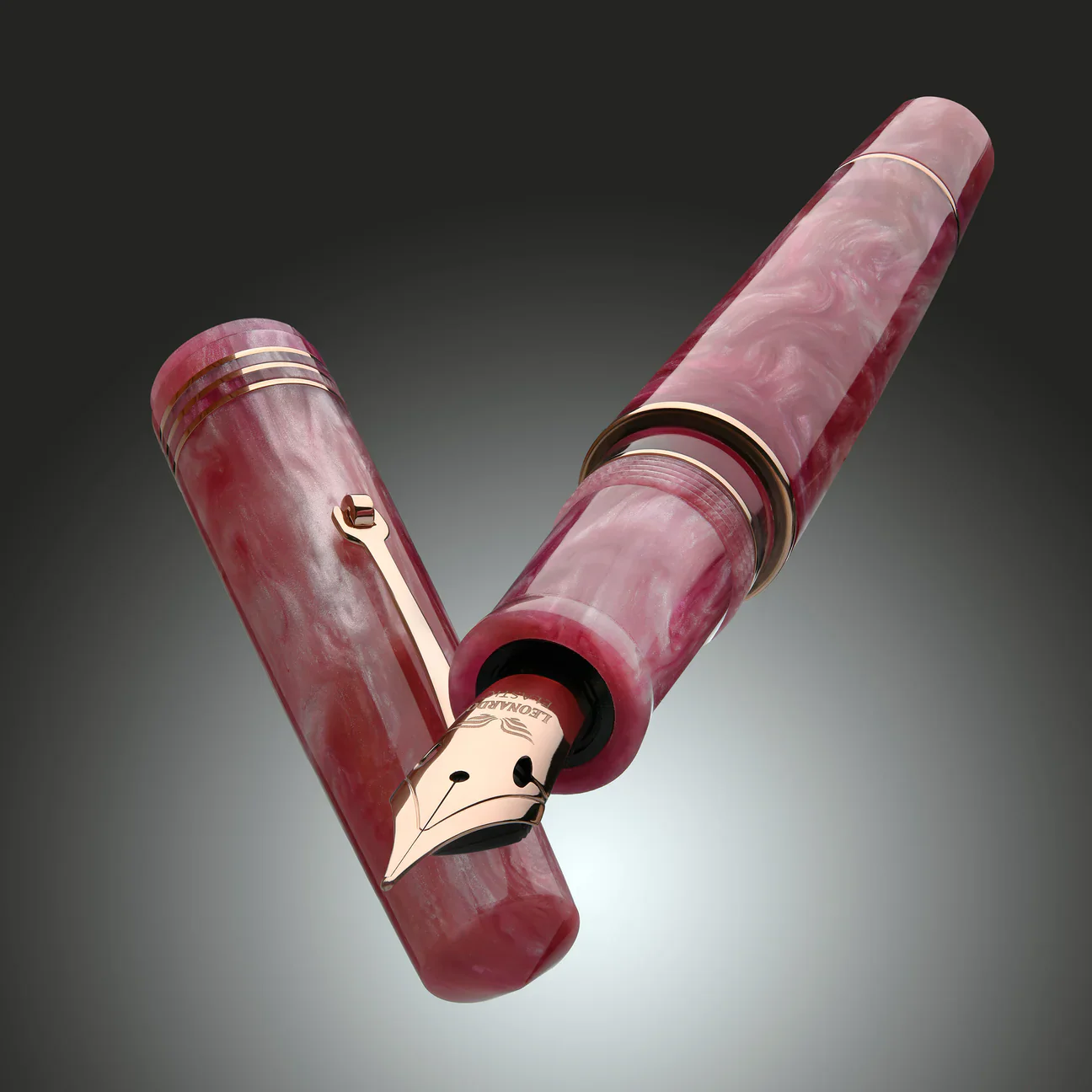 Leonardo Pen - Momento Zero Grande 2.0 Fountain Pen - Sakura (The Power of Flower Limited Edition /400) - Image 3