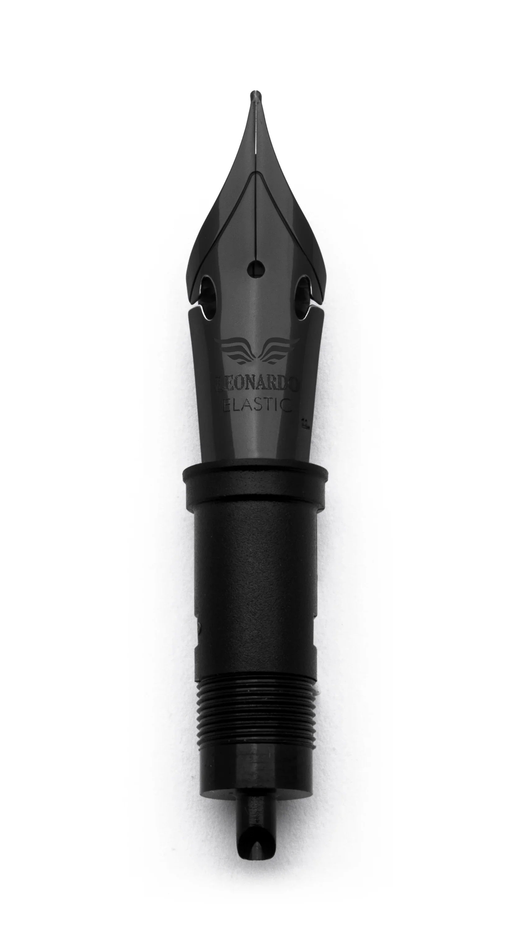 Leonardo Pen - Replacement Elastic Nibs - Black Plated Elastic Steel - Extra Fine - Image 2