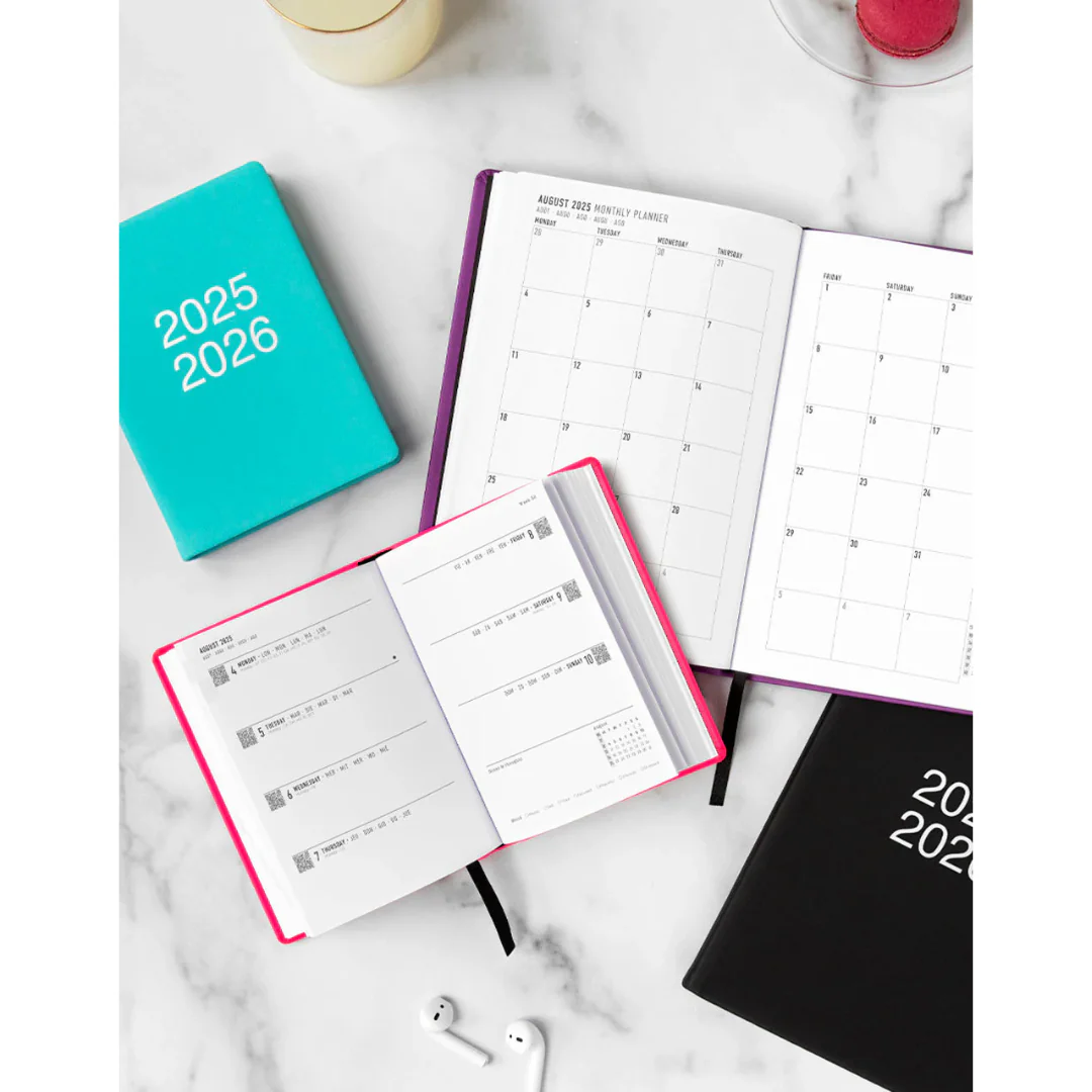 Letts of London - Dazzle 2025-2026 Weekly Academic Planner - Black - Image 4