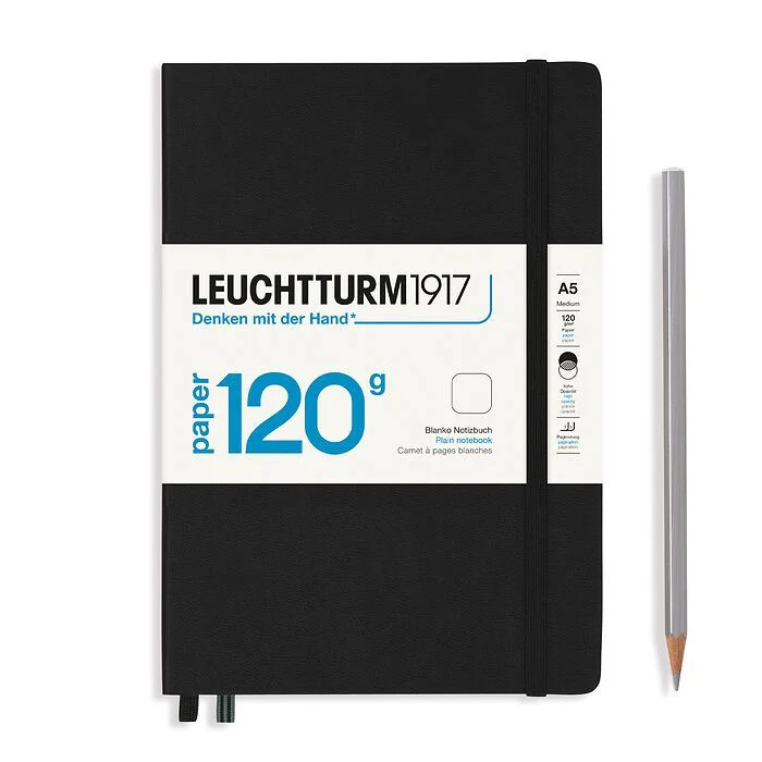 Leuchtturm1917 - Edition 120g Notebook - A5 - Hardcover - Classic Black