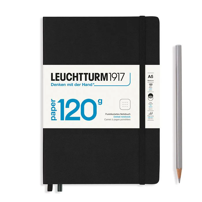 Leuchtturm1917 - Edition 120g Notebook - A5 - Hardcover - Classic Black - Image 3