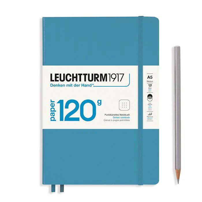 Leuchtturm1917 - Edition 120g Notebook - A5 - Hardcover - Nordic Blue - Image 2