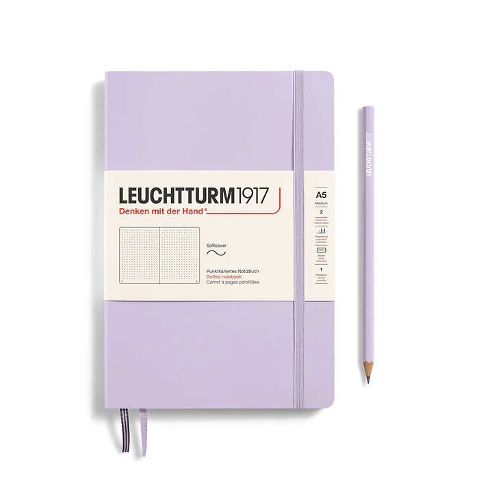 Leuchtturm1917 - Notebook Medium - A5 - Softcover - Lilac - Image 2