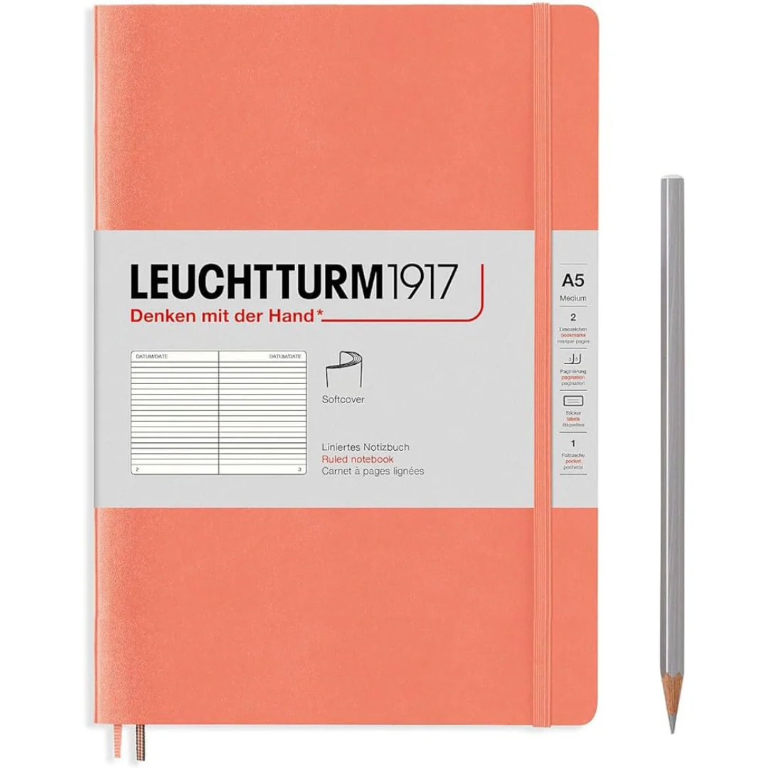 Leuchtturm1917 - Notebook Medium - A5 - Softcover - Bellini