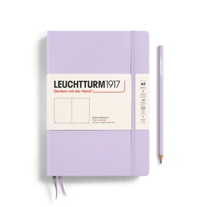 Leuchtturm1917 - Notebook Medium - A5 - Hardcover - Lilac - Plain