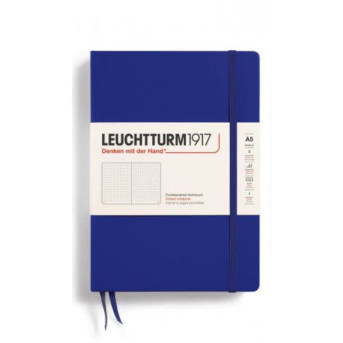 Leuchtturm1917 - Notebook Medium - A5 - Hardcover - Ink