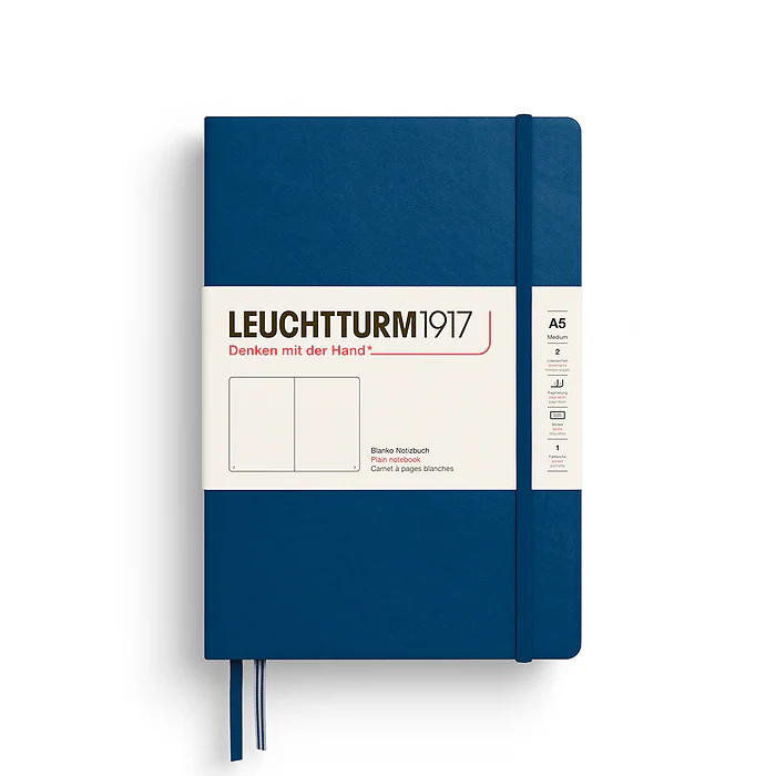 Leuchtturm1917 - Notebook Medium - A5 - Hardcover - Indigo