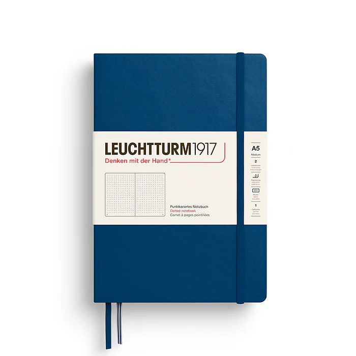 Leuchtturm1917 - Notebook Medium - A5 - Hardcover - Indigo - Image 2
