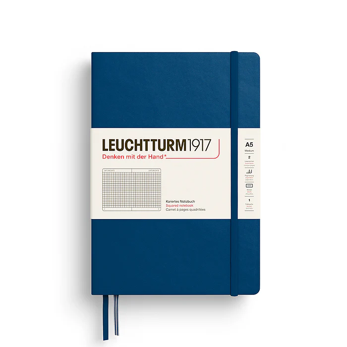 Leuchtturm1917 - Notebook Medium - A5 - Hardcover - Indigo - Image 4