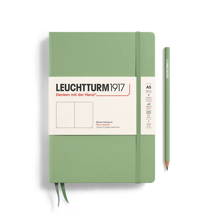 Leuchtturm1917 - Notebook Medium - A5 - Hardcover - Sage - Image 3