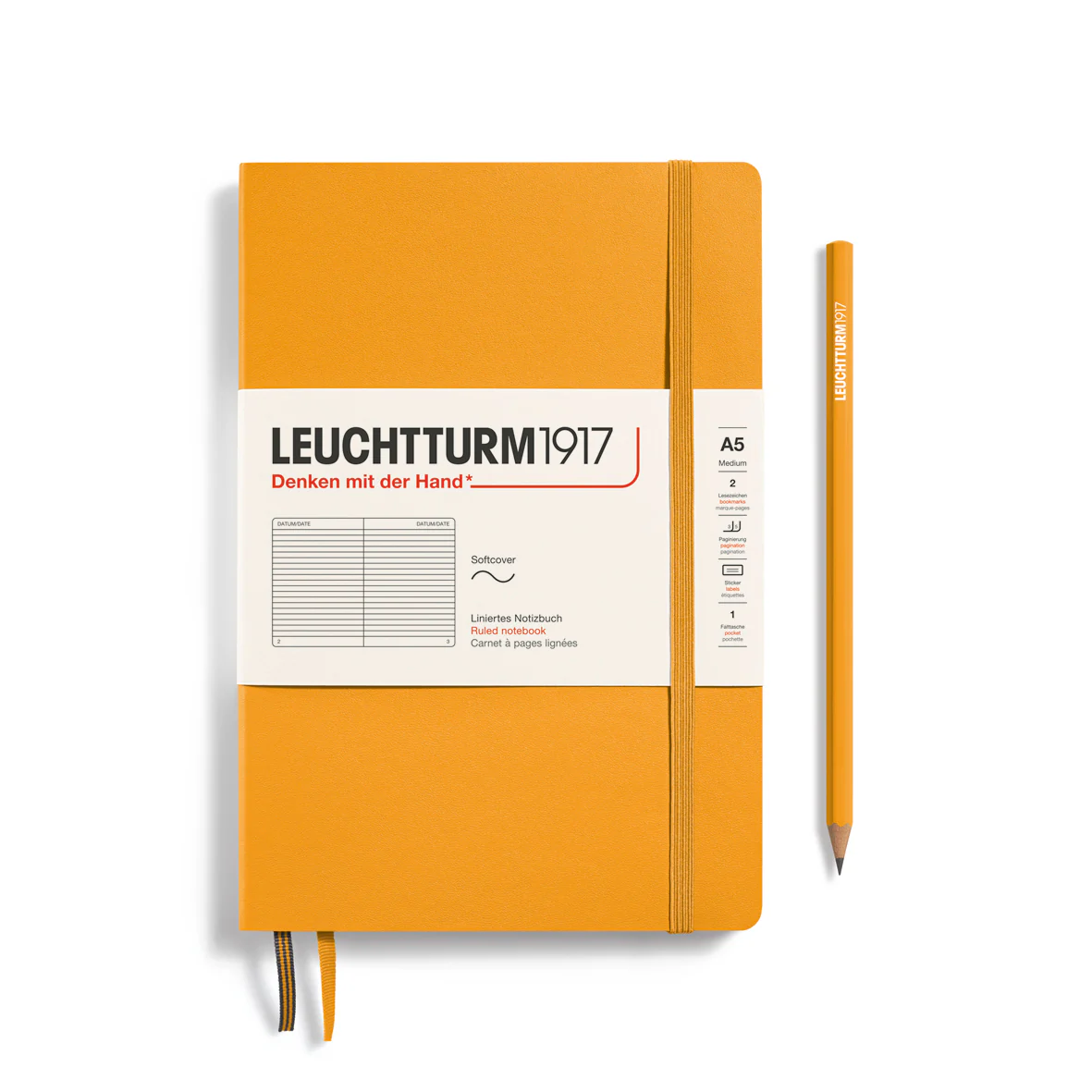 Leuchtturm1917 - Notebook Medium - A5 - Softcover - Rising Sun - Image 4