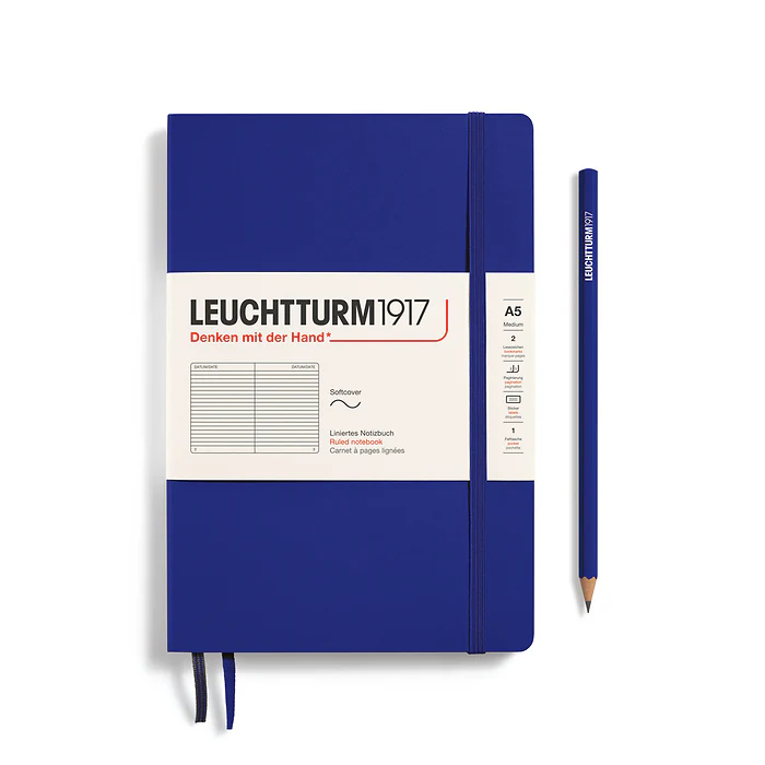 Leuchtturm1917- Notebook Medium - A5 - Softcover - Ink - Image 2