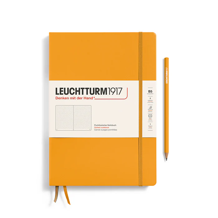 Leuchtturm1917 - Notebook Composition - B5 - Hardcover - Rising Sun