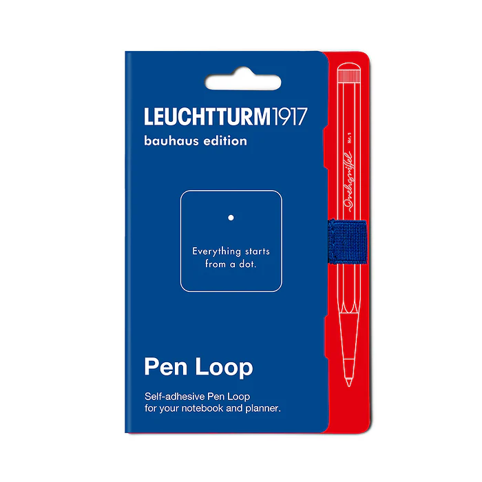Leuchtturm1917 - Bauhaus Edition - Pen Loop - Royal Blue