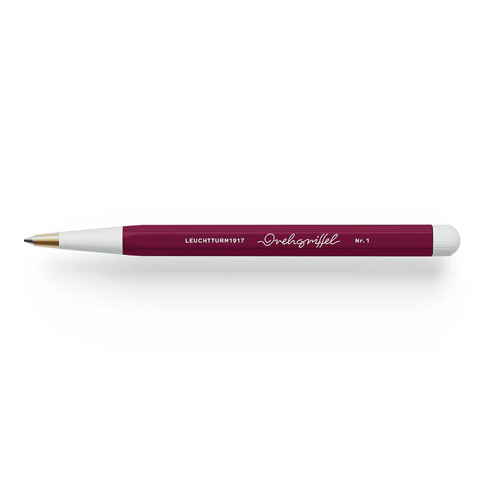 Leuchtturm1917 - Drehgriffel Nr. 1 - Ballpoint Pen Blue Ink - Port Red