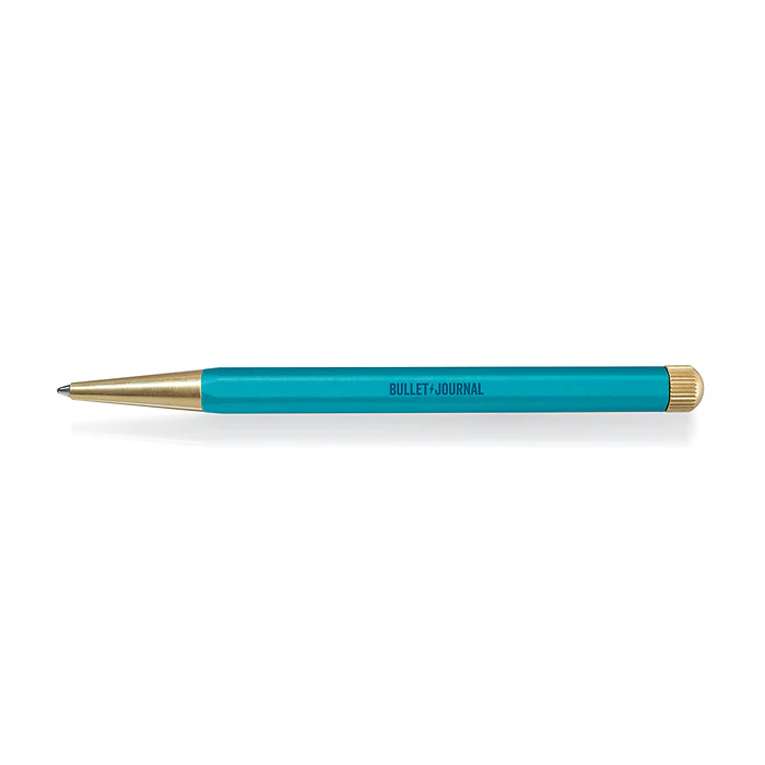 Leuchtturm1917 - Gel Ballpoint Pen Drehgriffel Nr. 1 - Bullet Journal Edition - Turquoise