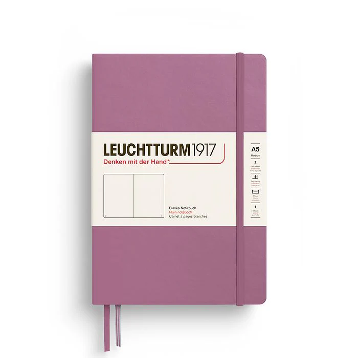 Leuchtturm1917 - Notebook Medium - A5 - Hardcover - Dusty Rose - Image 3
