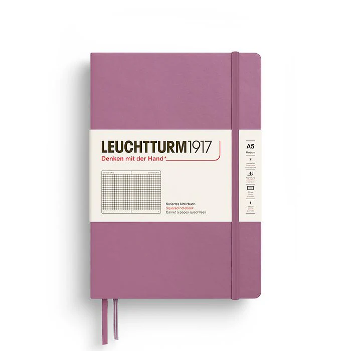Leuchtturm1917 - Notebook Medium - A5 - Hardcover - Dusty Rose - Image 4