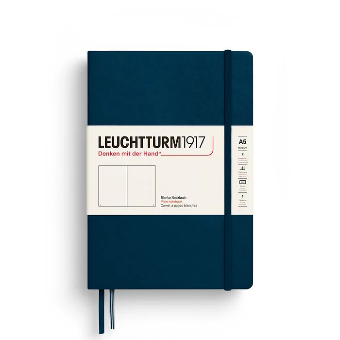 Leuchtturm1917 - Notebook Medium - A5 - Hardcover - Deep Sea - Image 3