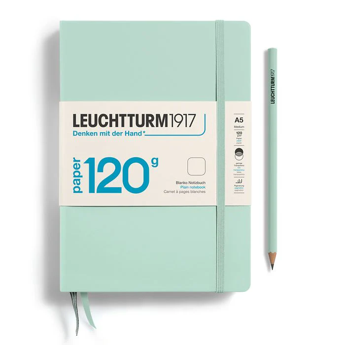 Leuchtturm1917 - Edition 120g Notebook - A5 - Hardcover - Mint Green - Image 3