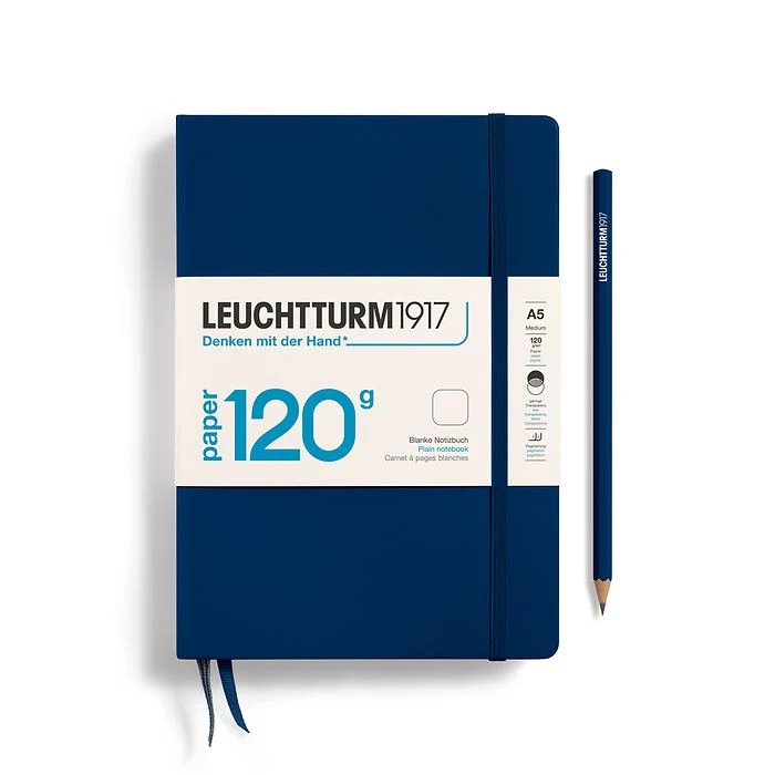 Leuchtturm1917 - Edition 120g Notebook - A5 - Hardcover - Navy - Image 2