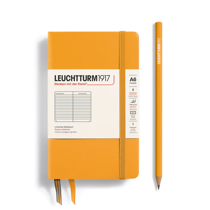 Leuchtturm1917 - Pocket Notebook - A6 - Hardcover - Rising Sun - Image 2