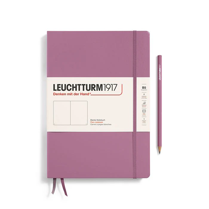 Leuchtturm1917 - Notebook Composition - B5 - Hardcover - Dusty Rose - Image 2