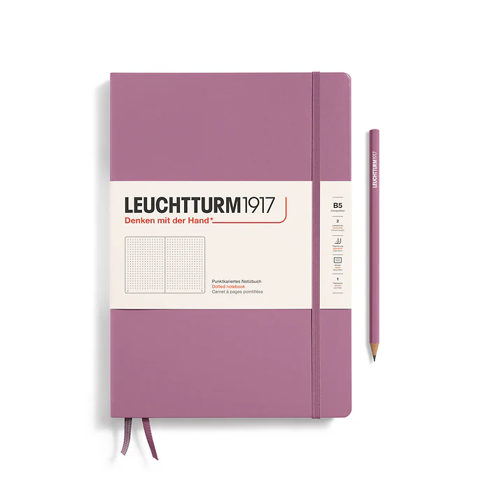 Leuchtturm1917 - Notebook Composition - B5 - Hardcover - Dusty Rose - Image 3