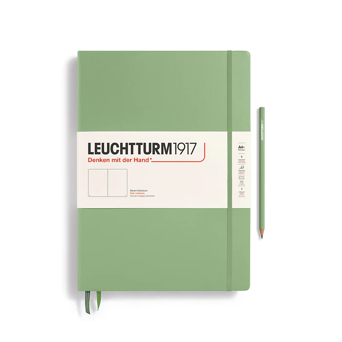 Leuchtturm1917 - Master Classic Notebook - A4+ - Hardcover - Sage