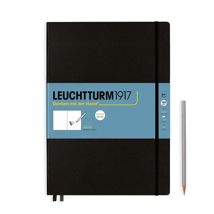 Leuchtturm1917 - Sketchbook Master - A4+ - Hardcover - Black