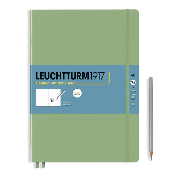 Leuchtturm1917 - Sketchbook Master - A4+ - Hardcover - Sage